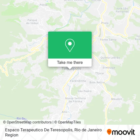 Espaco Terapeutico De Teresopolis map