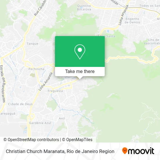 Christian Church Maranata map