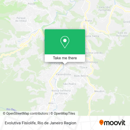 Evolutiva Fisiolife map