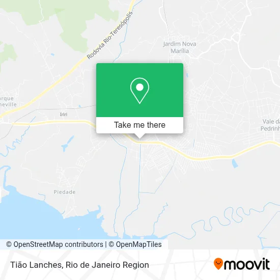 Tião Lanches map