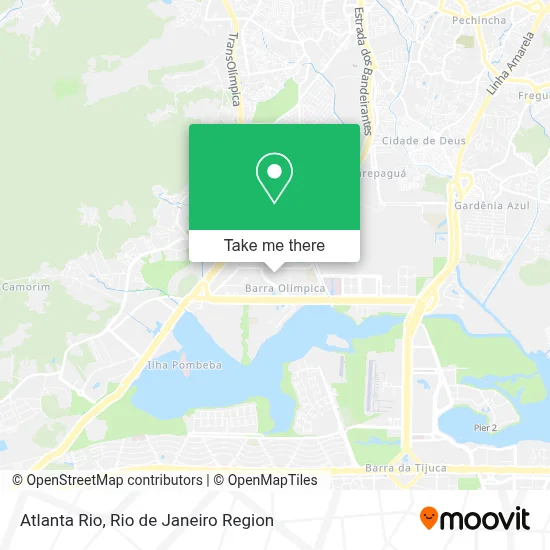 Atlanta Rio map