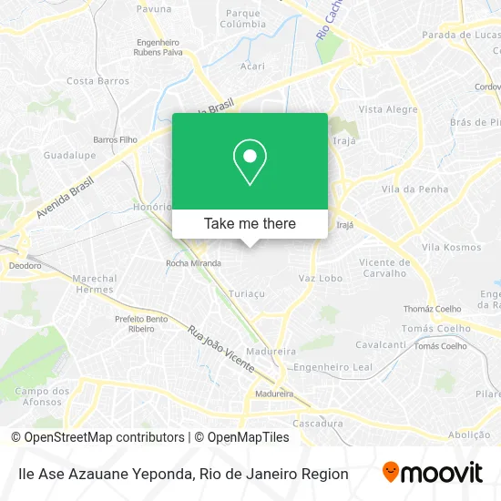 Ile Ase Azauane Yeponda map