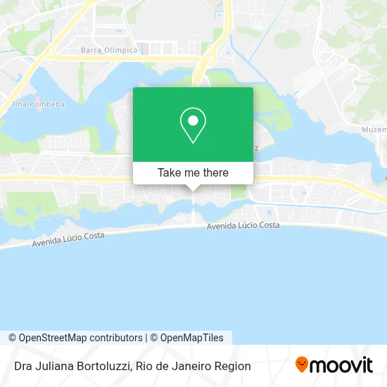 Dra Juliana Bortoluzzi map