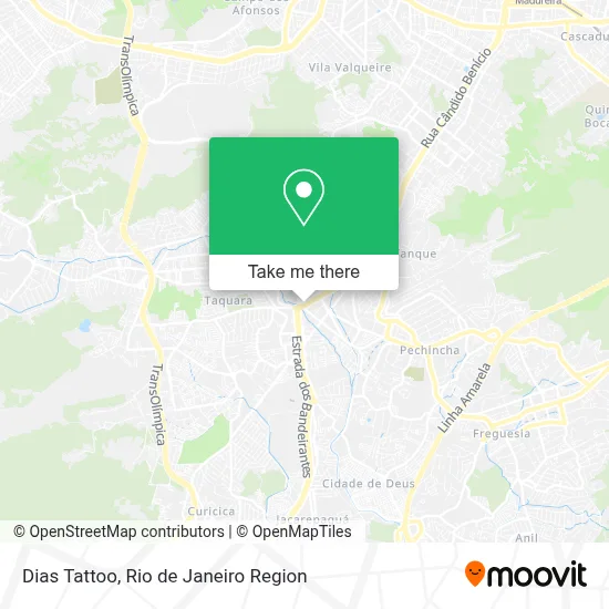 Dias Tattoo map