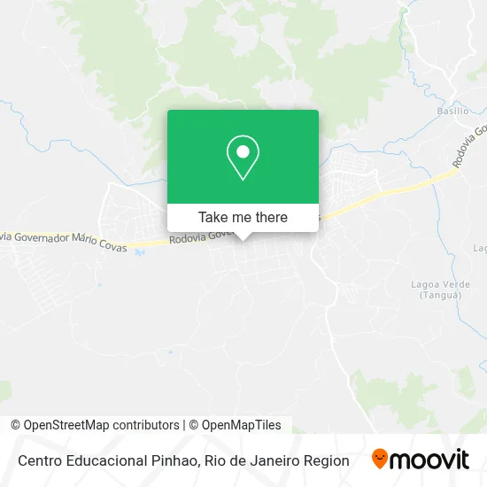 Centro Educacional Pinhao map