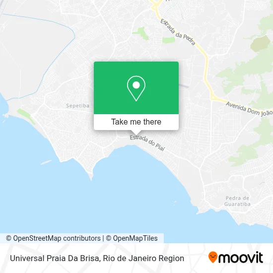 Universal Praia Da Brisa map