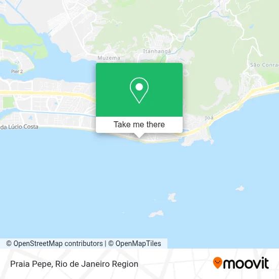 Praia Pepe map