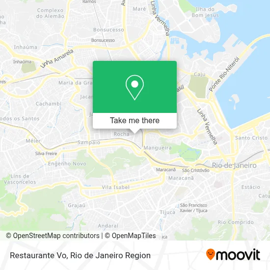 Restaurante Vo map