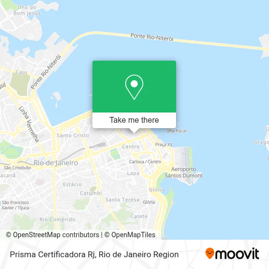 Prisma Certificadora Rj map