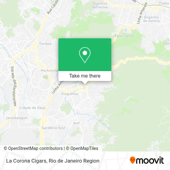 La Corona Cigars map