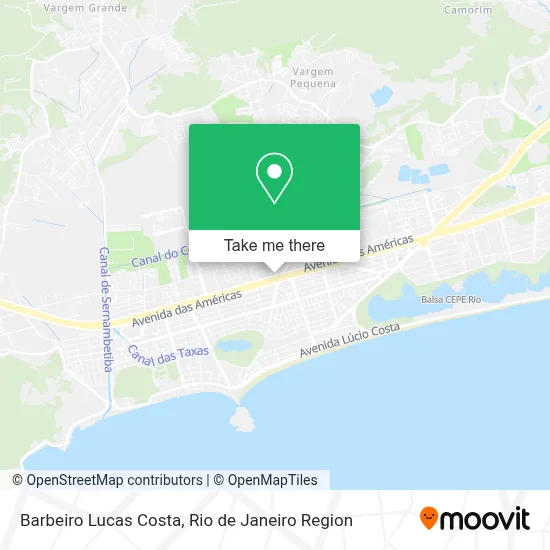 Barbeiro Lucas Costa map