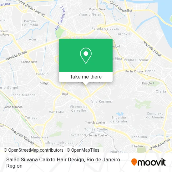 Salão Silvana Calixto Hair Design map