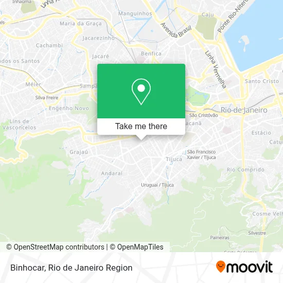 Binhocar map