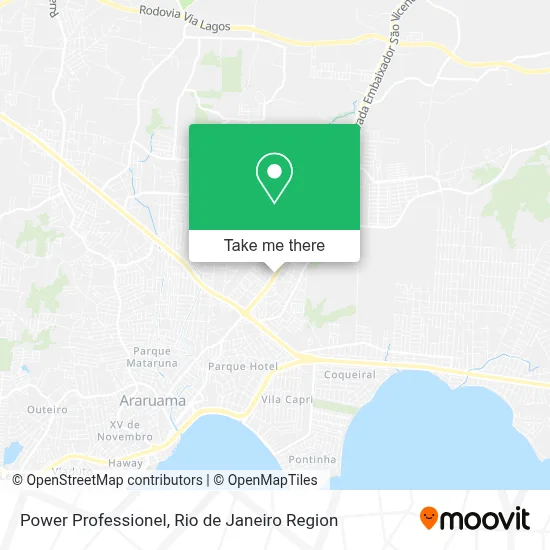 Power Professionel map