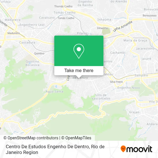 Centro De Estudos Engenho De Dentro map