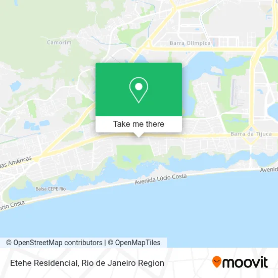 Etehe Residencial map