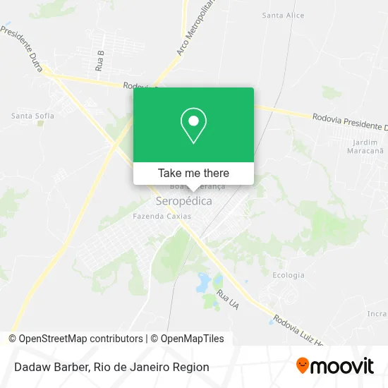 Dadaw Barber map