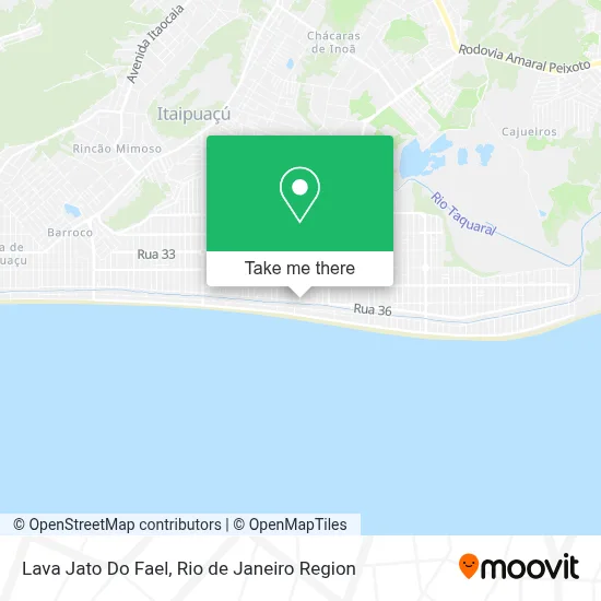 Lava Jato Do Fael map