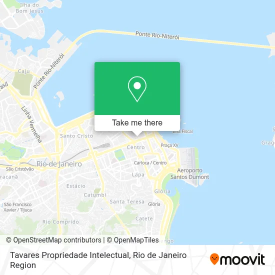 Tavares Propriedade Intelectual map