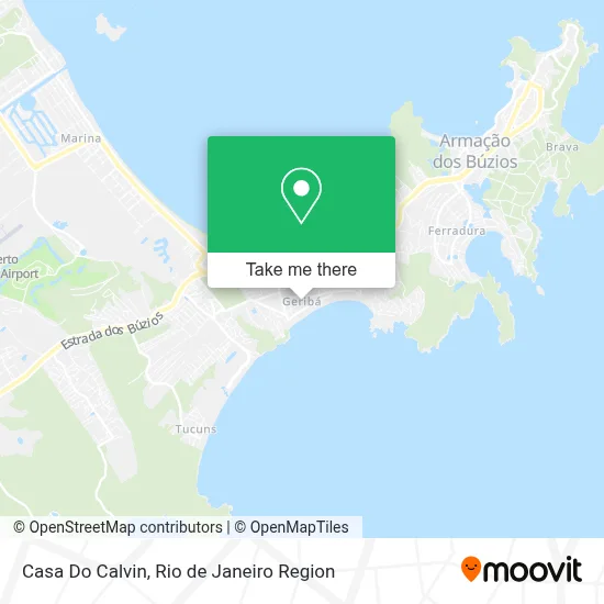 Casa Do Calvin map