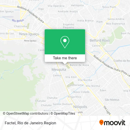 Factel map