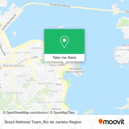 Brazil National Team map