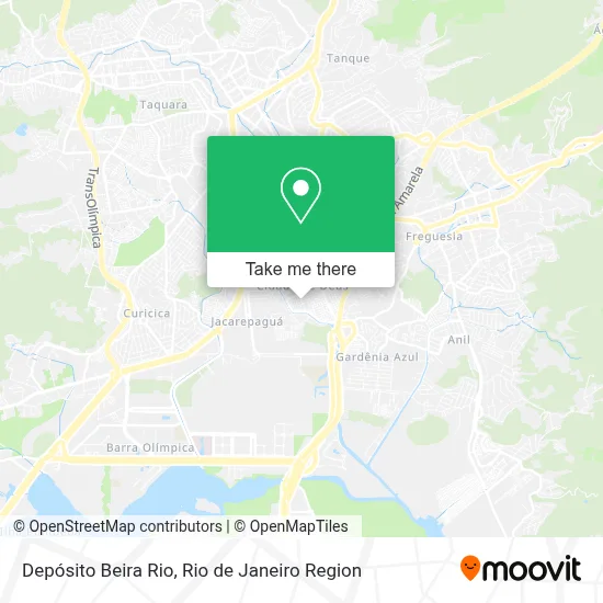 Depósito Beira Rio map