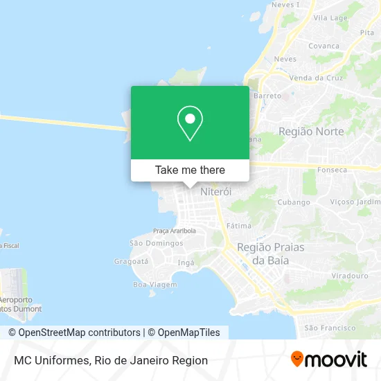 MC Uniformes map