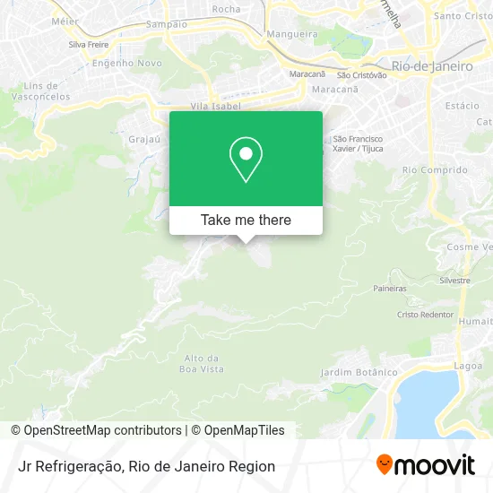 Jr Refrigeração map