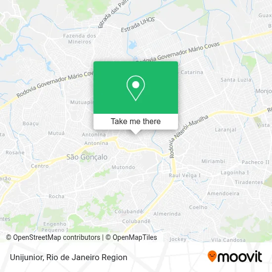 Unijunior map