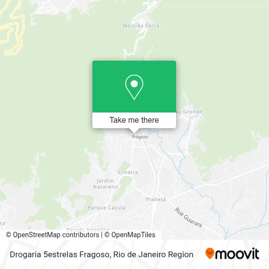 Drogaria 5estrelas Fragoso map