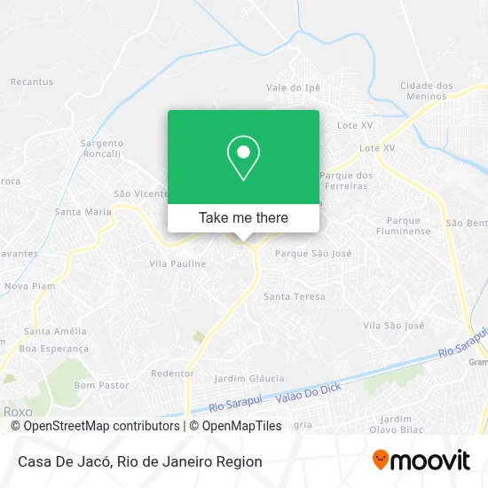 Casa De Jacó map