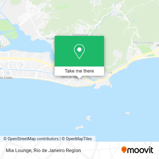 Mia Lounge map