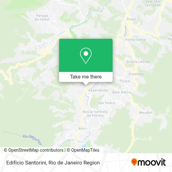 Edifício Santorini map