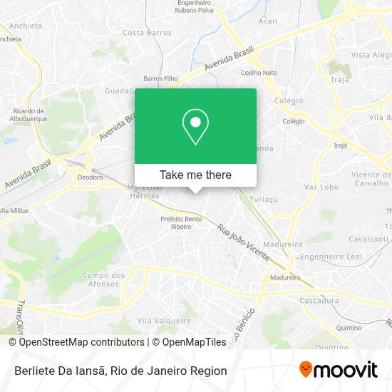 Berliete Da Iansã map
