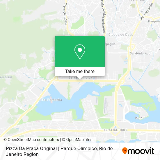 Pizza Da Praça Original | Parque Olímpico map