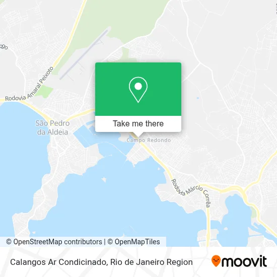 Calangos Ar Condicinado map