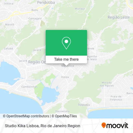 Studio Kika Lisboa map