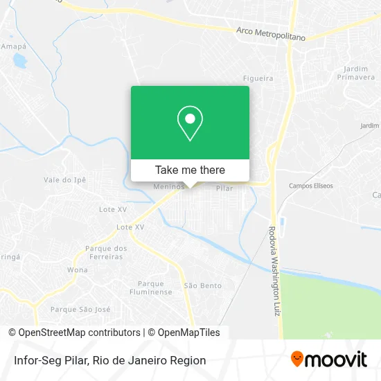 Infor-Seg Pilar map