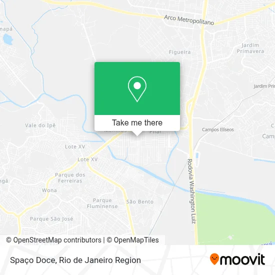 Spaço Doce map