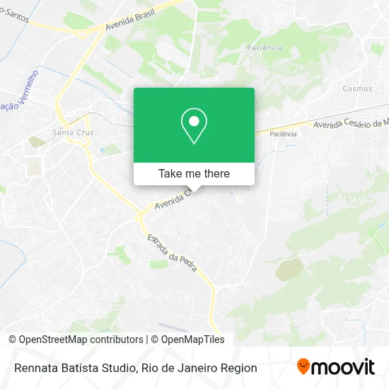 Rennata Batista Studio map