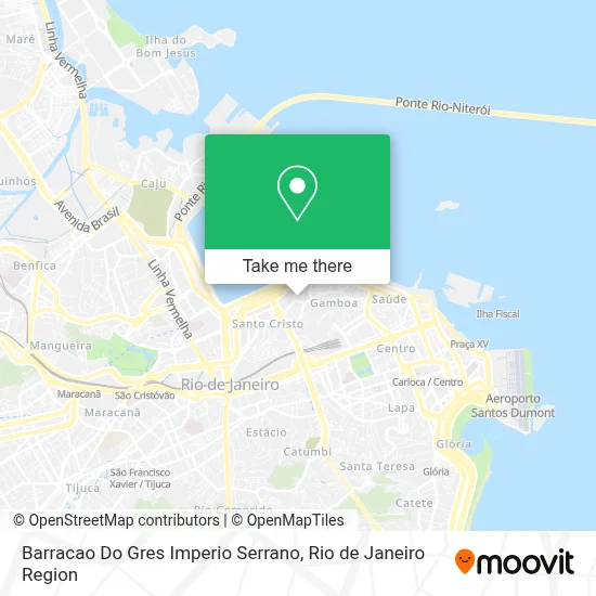 Barracao Do Gres Imperio Serrano map
