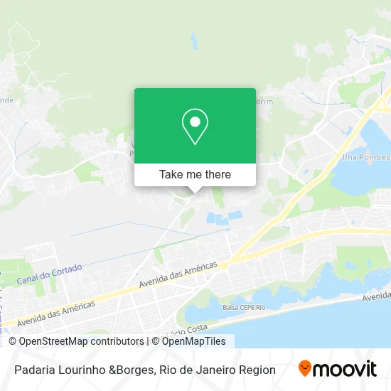Padaria Lourinho &Borges map