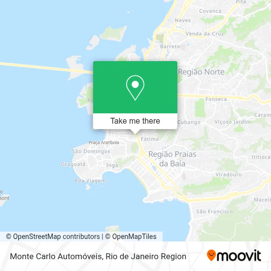 Monte Carlo Automóveis map
