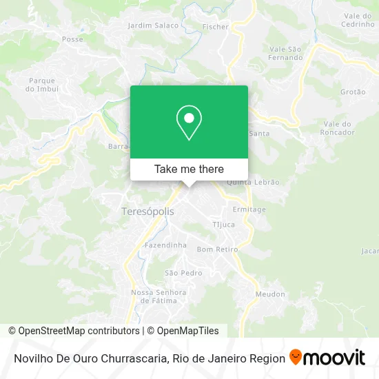 Novilho De Ouro Churrascaria map