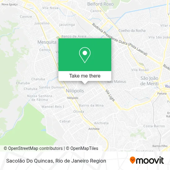 Sacolão Do Quincas map
