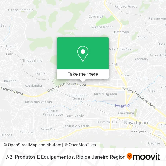 A2l Produtos E Equipamentos map