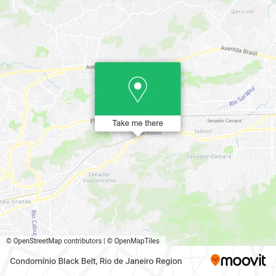 Condomínio Black Belt map