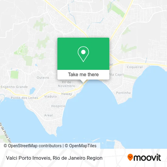 Valci Porto Imoveis map