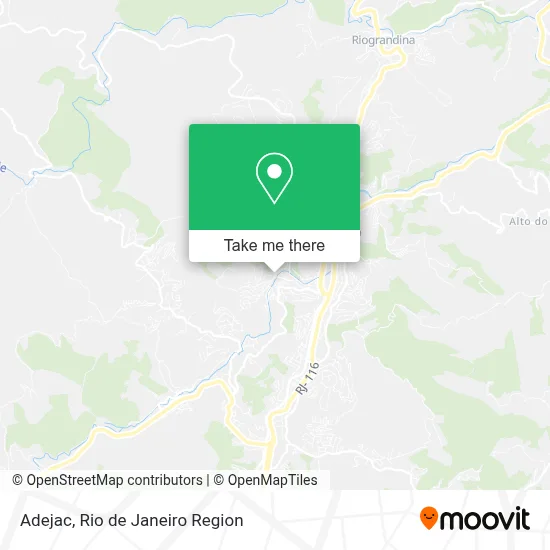 Adejac map